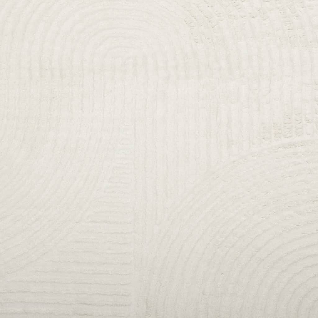 vidaXL Χαλί IZA με Κοντό Πέλος Σκανδιναβική Εμφάνιση Κρεμ 200x28 εκ.