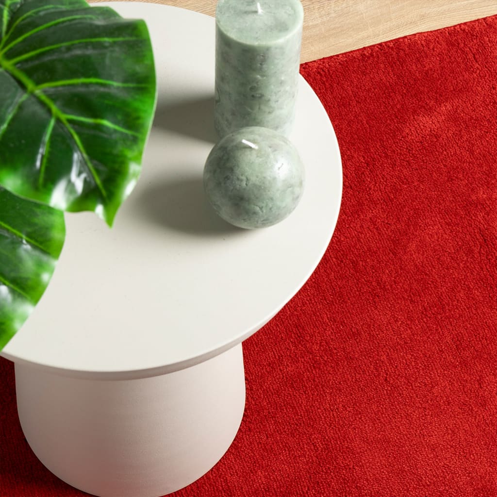 vidaXL Χαλί OVIEDO με Κοντό Πέλος Κόκκινο 200 x 280 εκ.