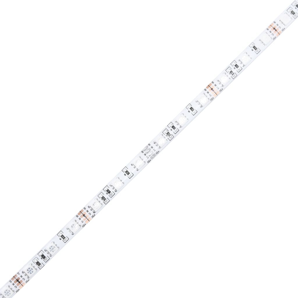 vidaXL Πλαίσιο Κρεβατιού με Κεφαλάρι και LED Γκρι sonoma 75 x 190 εκ.