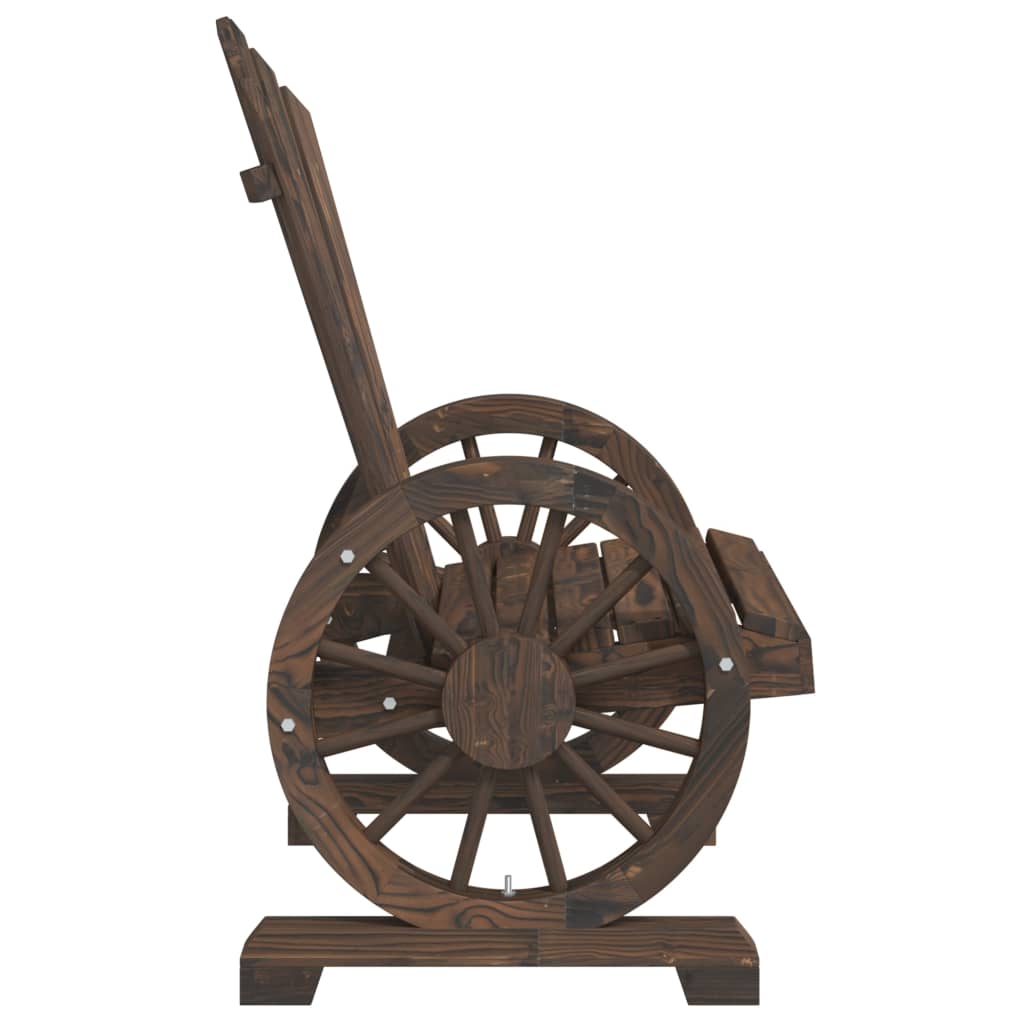 vidaXL Καρέκλα Κήπου Adirondack από Μασίφ Ξύλο Ελάτης