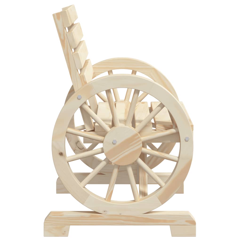 vidaXL Καρέκλα Κήπου 58 x 58 x 78,5 εκ. από Μασίφ Ξύλο Ελάτης