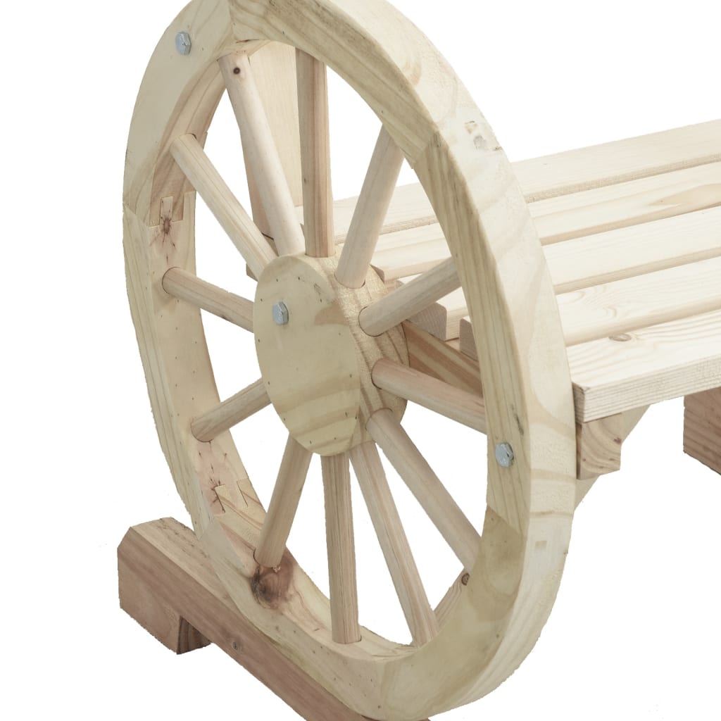 vidaXL Καρέκλα Κήπου 58 x 58 x 78,5 εκ. από Μασίφ Ξύλο Ελάτης