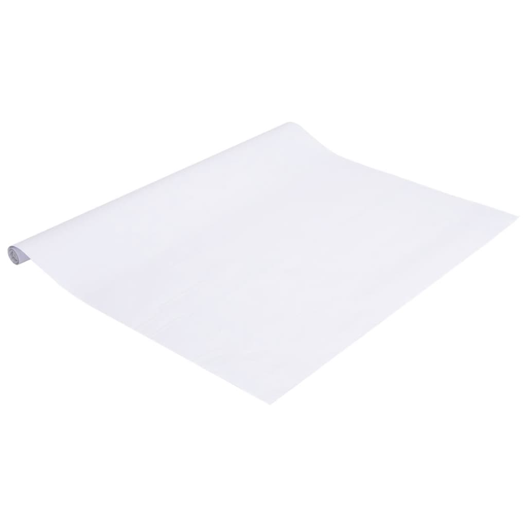 vidaXL Μεμβράνη Παραθύρου Ματ Γκρι 45x500 εκ. PVC