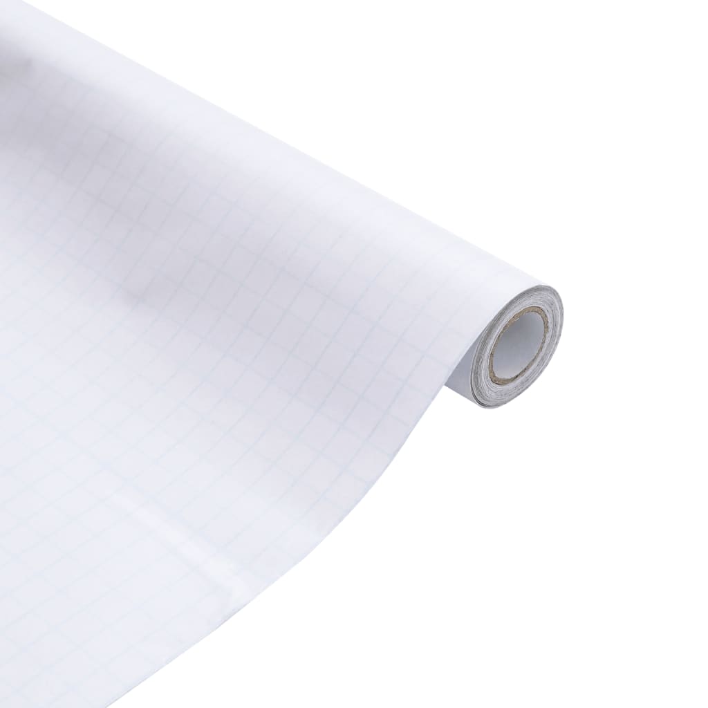 vidaXL Μεμβράνη Παραθύρου Ματ Γκρι 45x1000 εκ. PVC