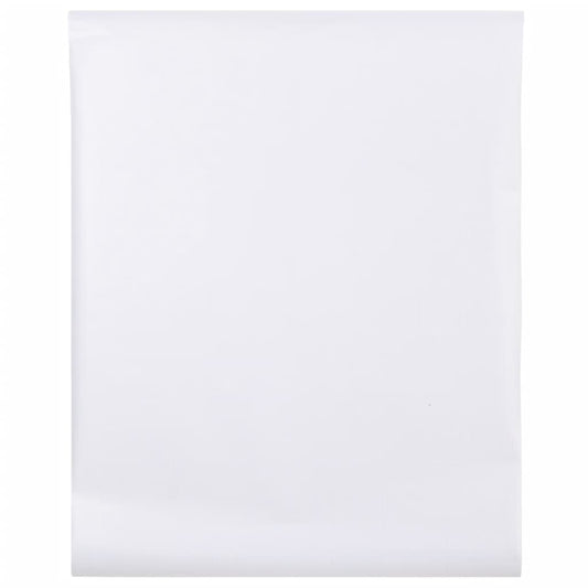 vidaXL Μεμβράνη Παραθύρου Ματ Λευκό 60x1000 εκ. PVC