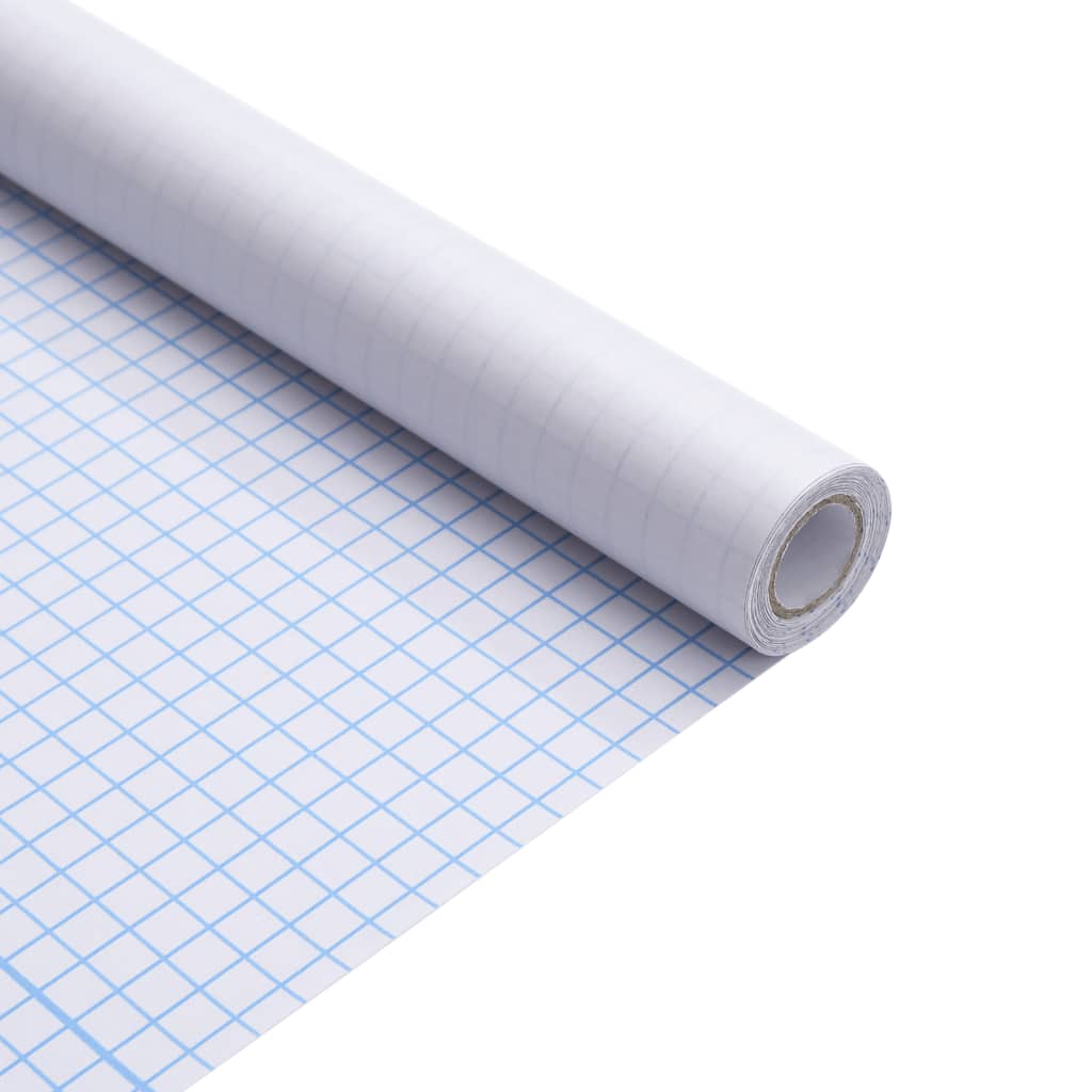 vidaXL Μεμβράνη Παραθύρου Λευκή 90x500 εκ. από PVC