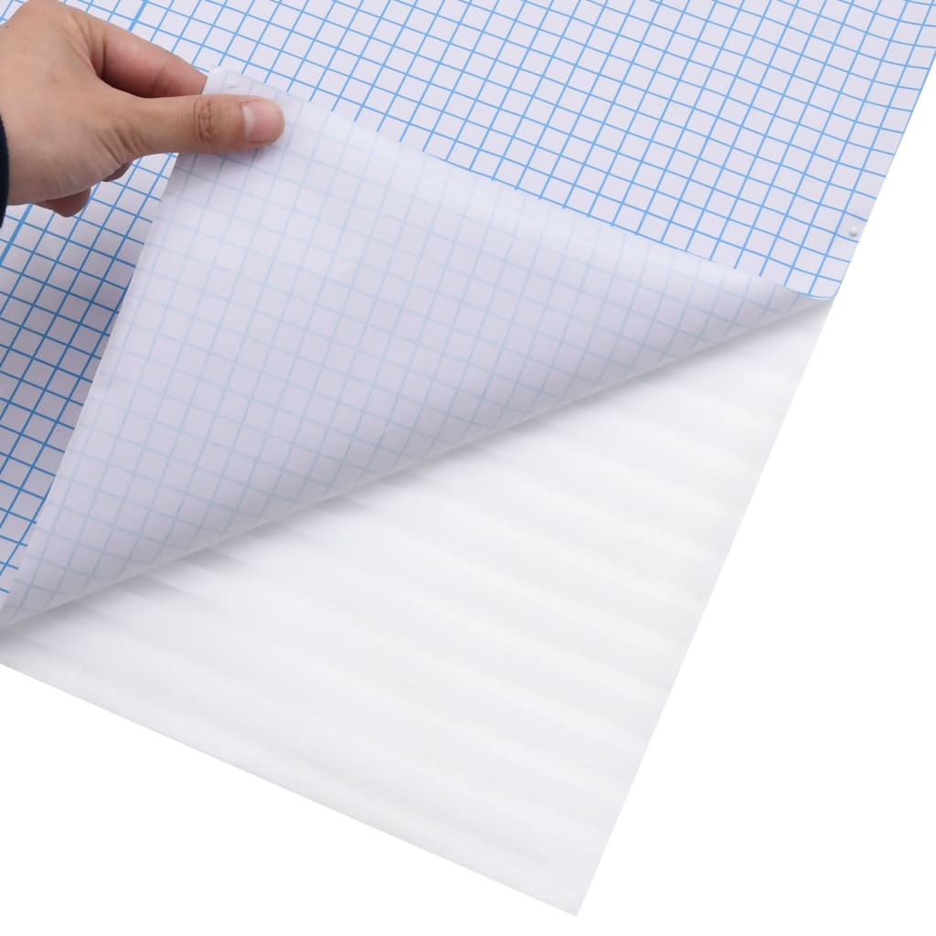 vidaXL Μεμβράνη Παραθύρου Ματ Σχεδίαση με Ρίγες 60x2000 εκ. PVC