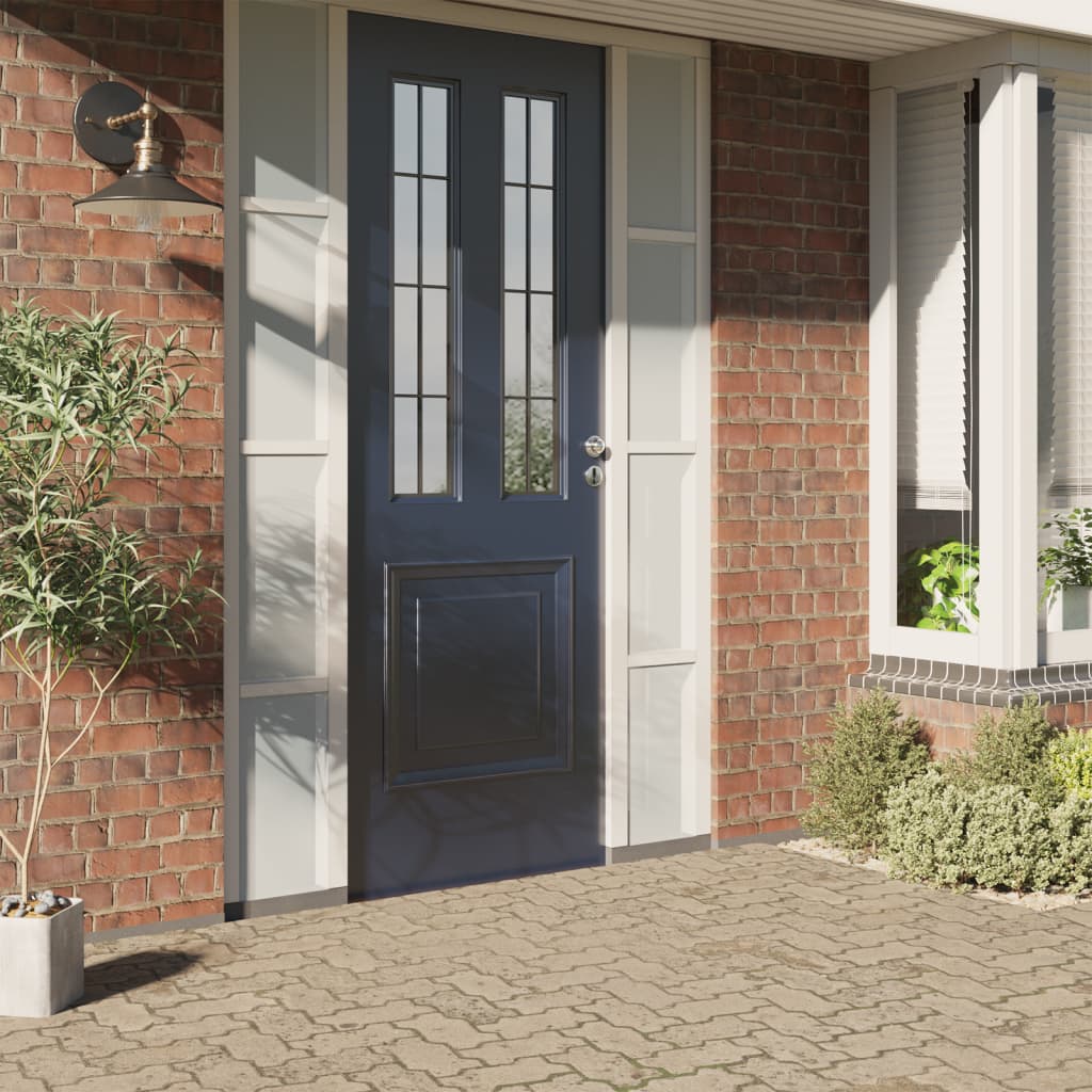 vidaXL Μεμβράνη Παραθύρου Ματ Σχεδίαση με Ρίγες 60x2000 εκ. PVC