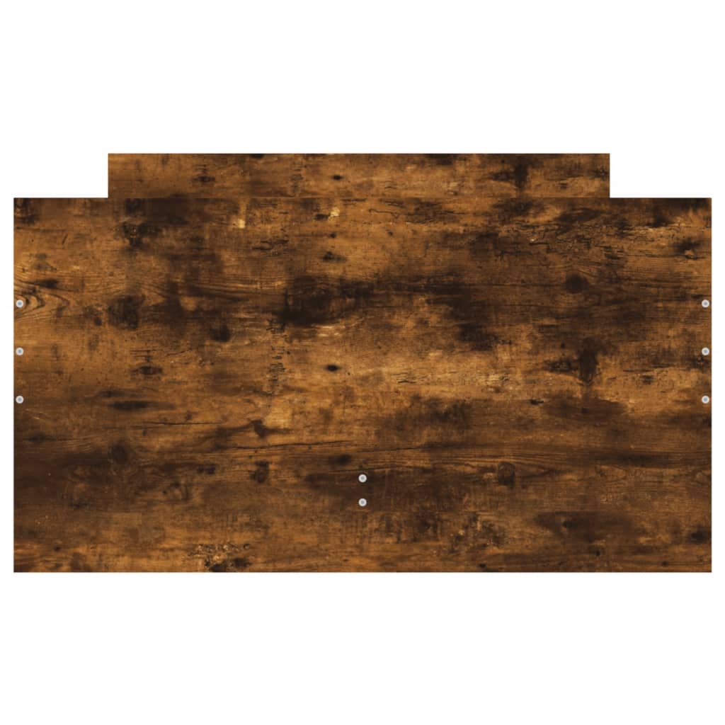 vidaXL Πλαίσιο Κρεβατιού Με Συρτάρια Δρυς 75x190 εκ Small Single