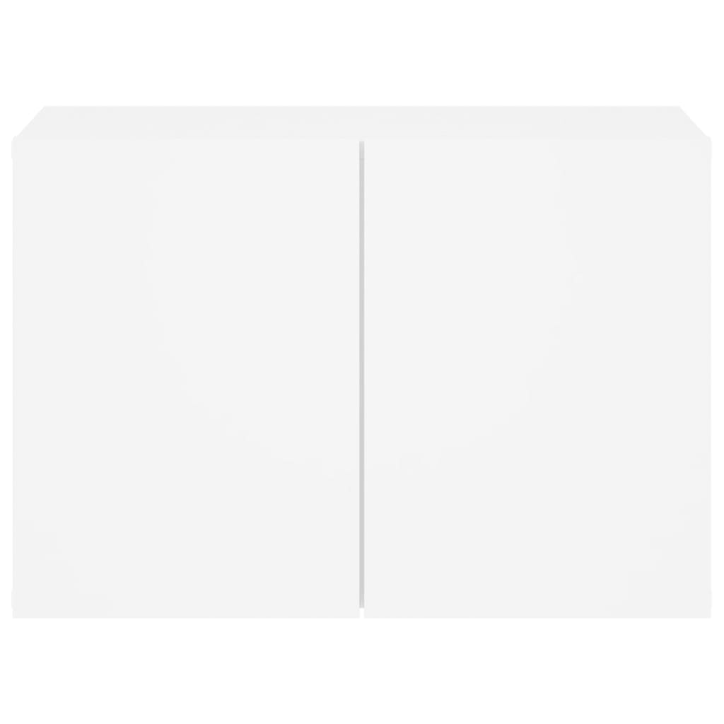 vidaXL Έπιπλο Τοίχου Τηλεόρασης Λευκό 60 x 30 x 41 εκ.