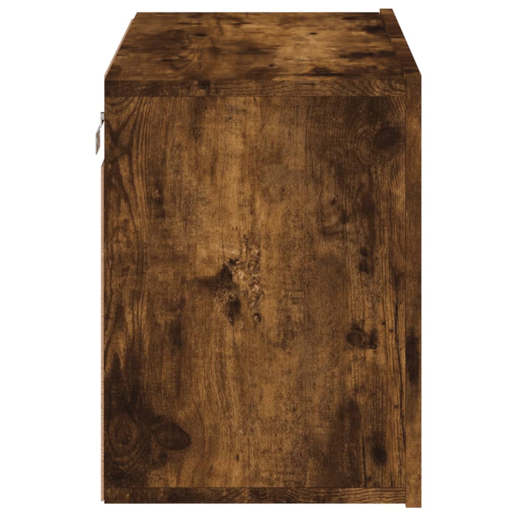 vidaXL Ντουλάπι Τοίχου Τηλεόρασης Καφέ Δρυς 60 x 30 x 41 εκ.