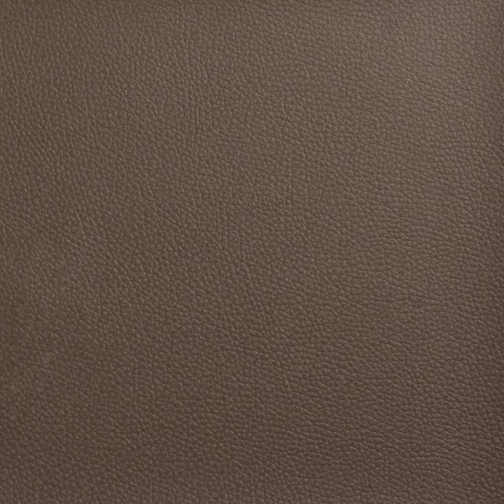 vidaXL Πλαίσιο Κρεβατιού Dover Καφέ 140x190 εκ. Συνθετικό Δέρμα