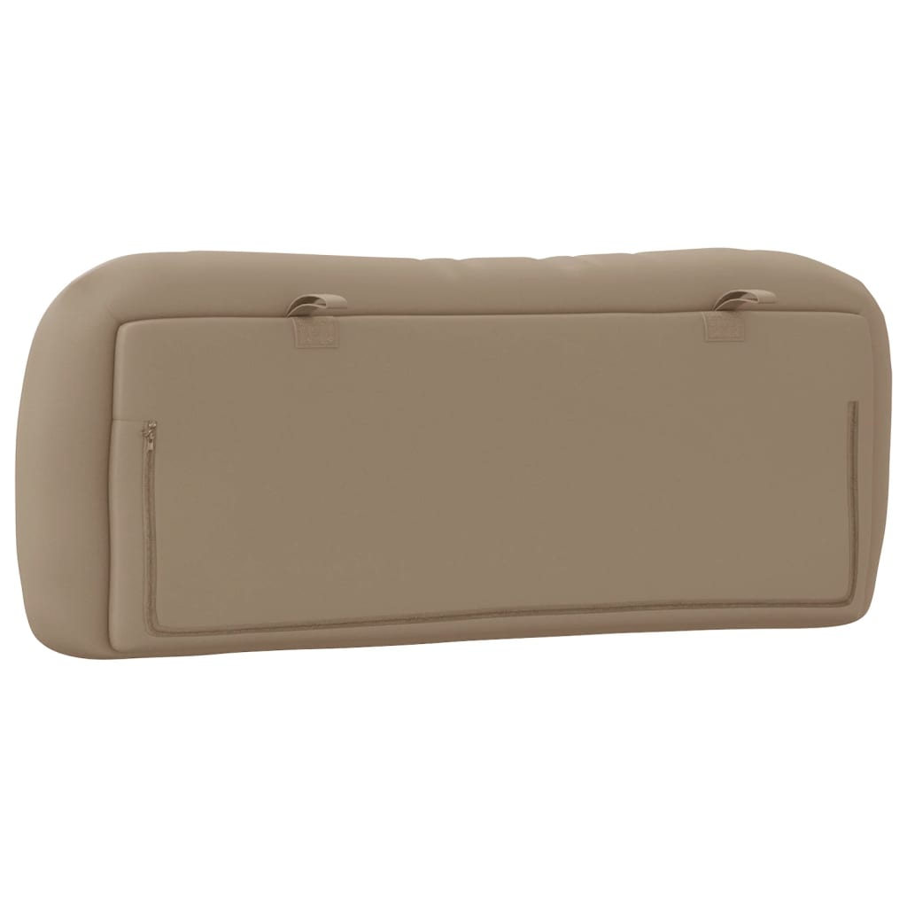 vidaXL Μαξιλάρι για Κεφαλάρι Καπουτσίνο 100 εκ. από Συνθετικό Δέρμα