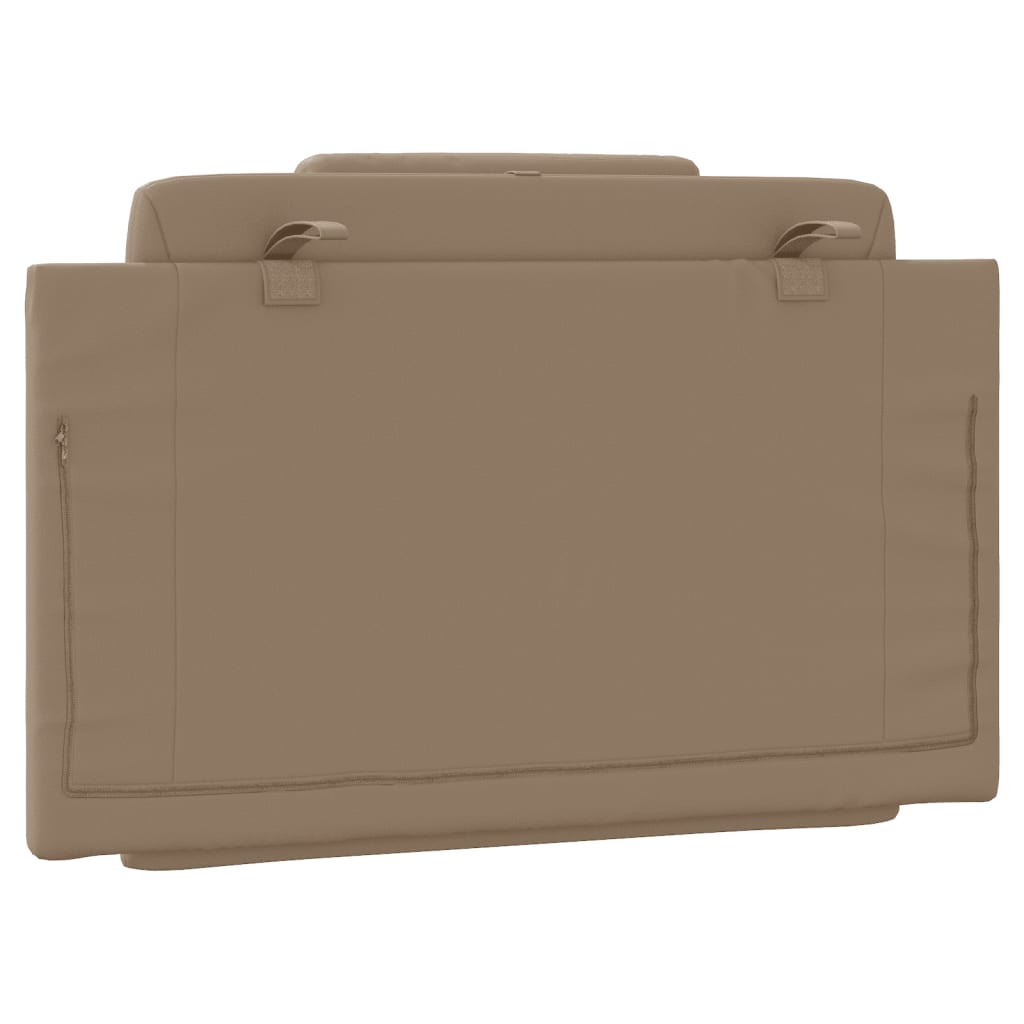 vidaXL Μαξιλάρι για Κεφαλάρι Καπουτσίνο 90 εκ. από Συνθετικό Δέρμα