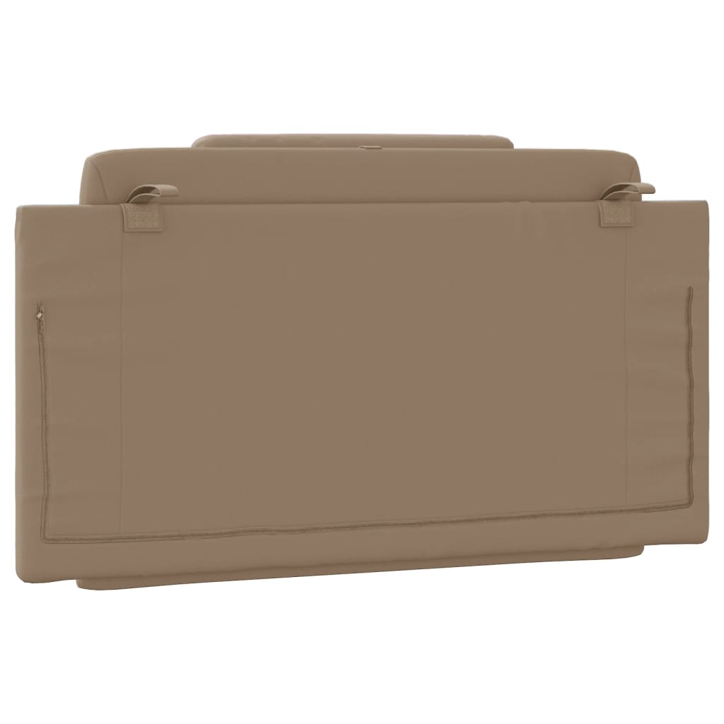 vidaXL Μαξιλάρι για Κεφαλάρι Καπουτσίνο 100 εκ. από Συνθετικό Δέρμα