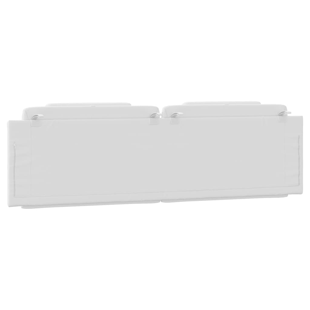 vidaXL Μαξιλάρι για Κεφαλάρι Λευκό 180 εκ. από Συνθετικό Δέρμα