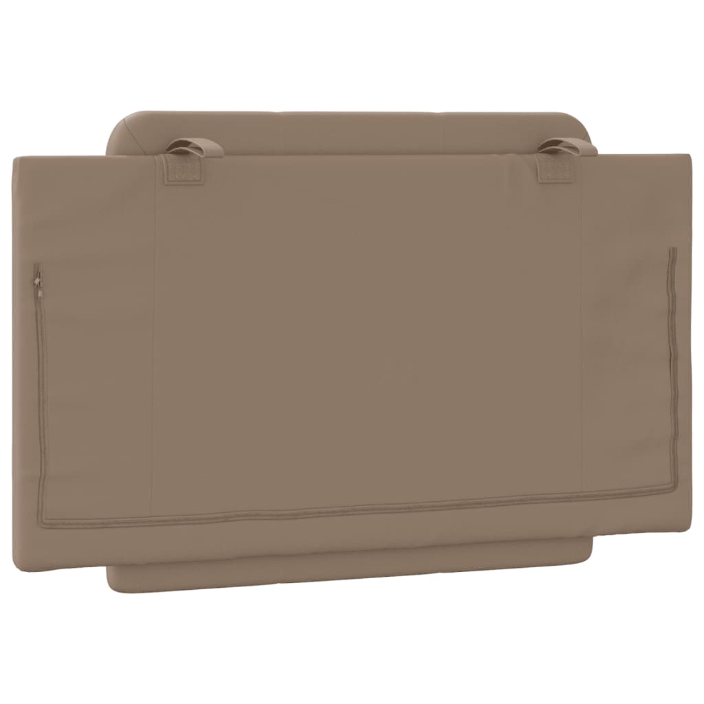 vidaXL Μαξιλάρι για Κεφαλάρι Καπουτσίνο 90 εκ. από Συνθετικό Δέρμα