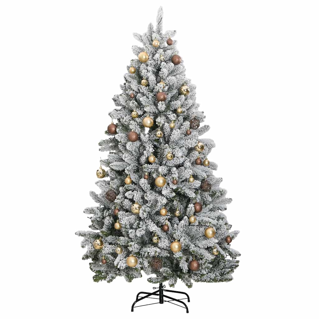 vidaXL Χριστουγεν. Δέντρο Τεχνητό Αρθρωτό με 300 LED & Μπάλες 180 εκ.