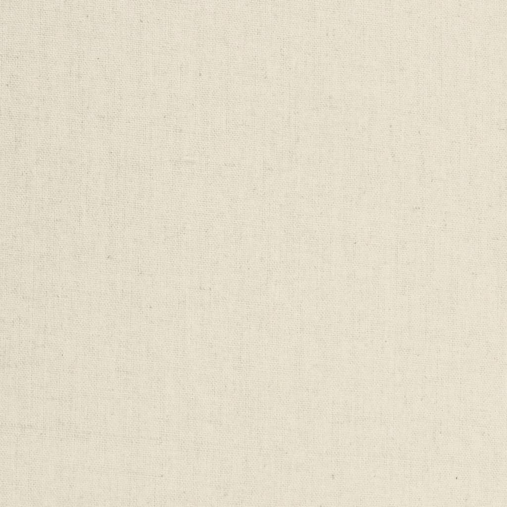 vidaXL Σετ Σαλονιού 3 Τεμαχίων Κρεμ από Ύφασμα Μικροϊνών