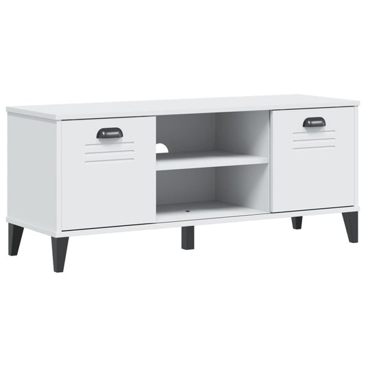 vidaXL Παπουτσοθήκη VIKEN Λευκή 106x35x45 εκ. από Επεξεργασμένο Ξύλο