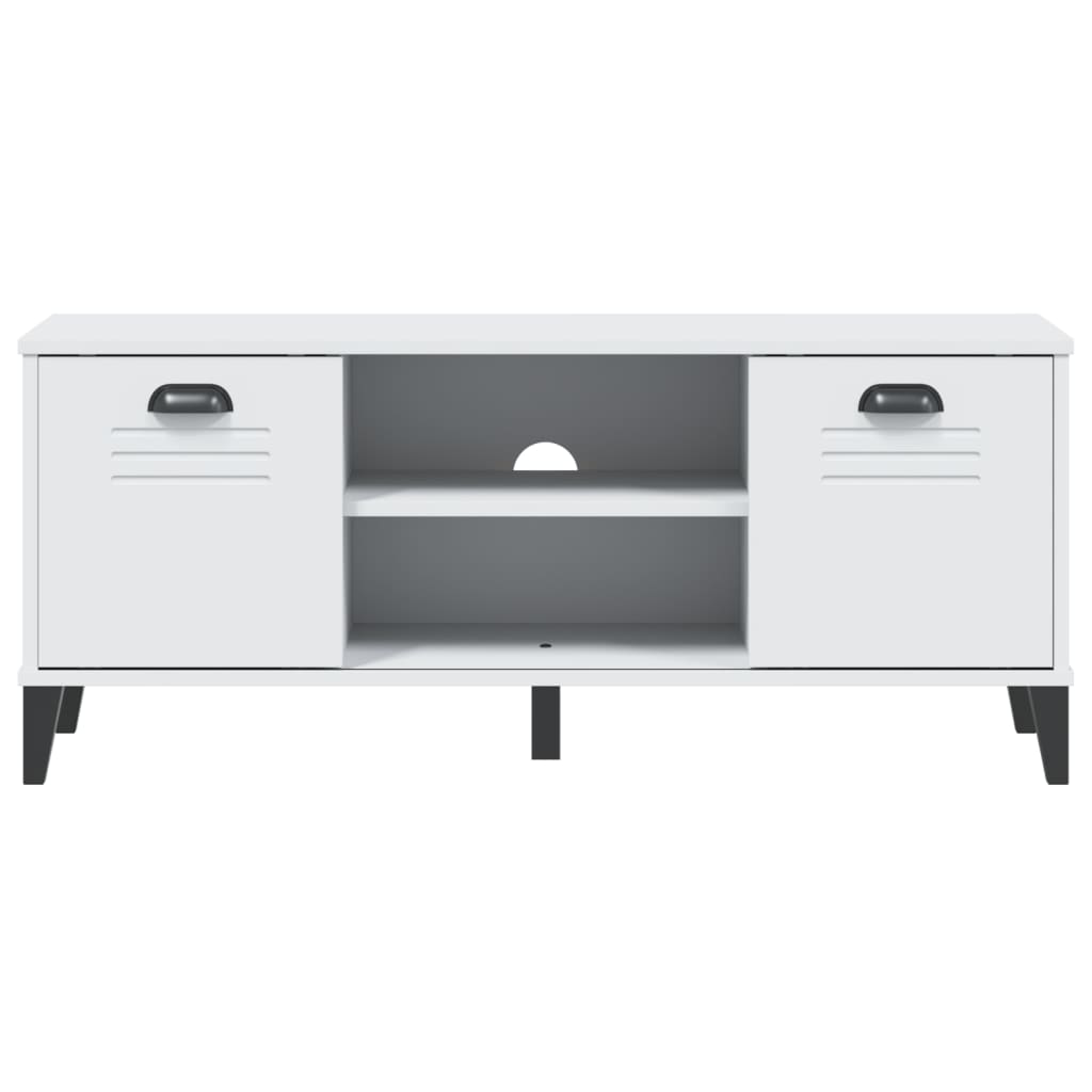 vidaXL Παπουτσοθήκη VIKEN Λευκή 106x35x45 εκ. από Επεξεργασμένο Ξύλο