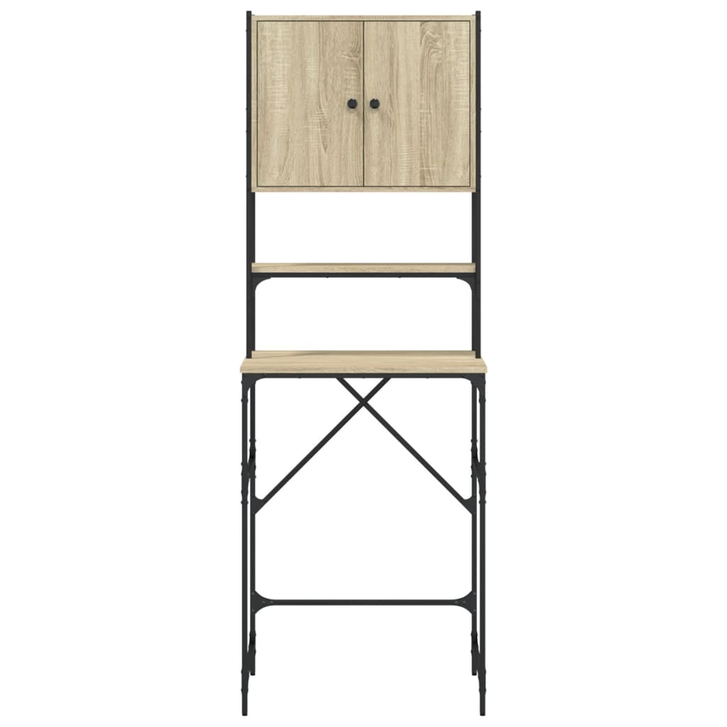 vidaXL Ντουλάπι Πλυντηρίου Sonoma Δρυς 68x48,5x194 εκ.