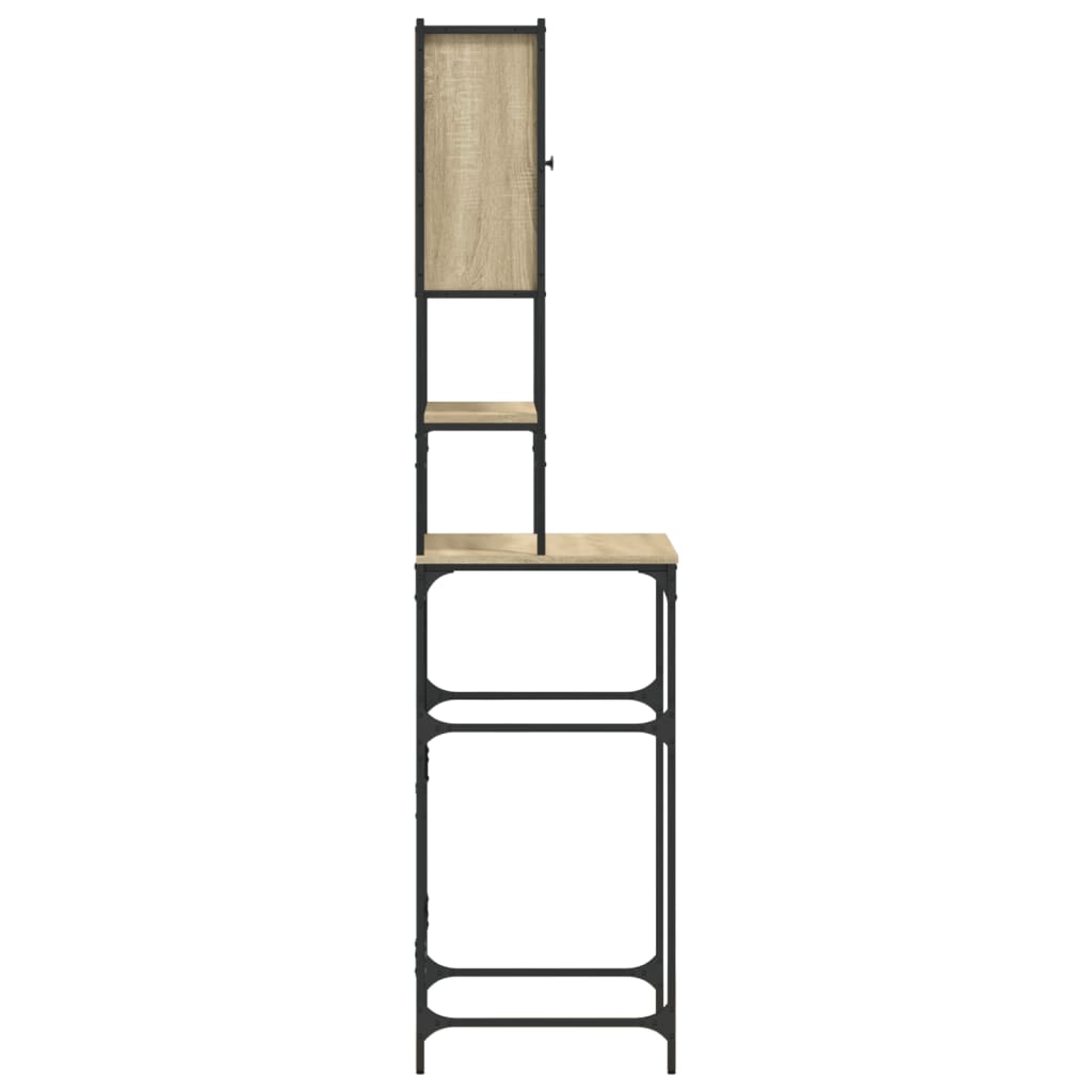 vidaXL Ντουλάπι Πλυντηρίου Sonoma Δρυς 68x48,5x194 εκ.