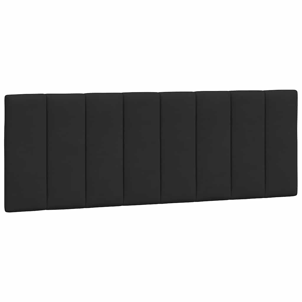 vidaXL Σκελετός Κρεβατιού Χωρίς Στρώμα Hanko Μαύρο 140x200 εκ. Βελούδινο