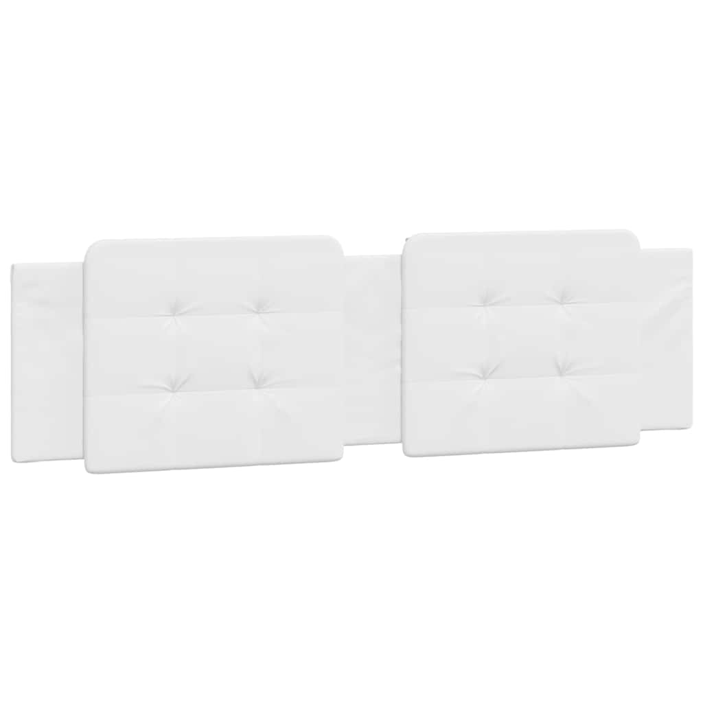 vidaXL Σκελετός Κρεβατιού Χωρίς Στρώμα Zadar Λευκό 180x200 εκ. Συνθετικό Δέρμα