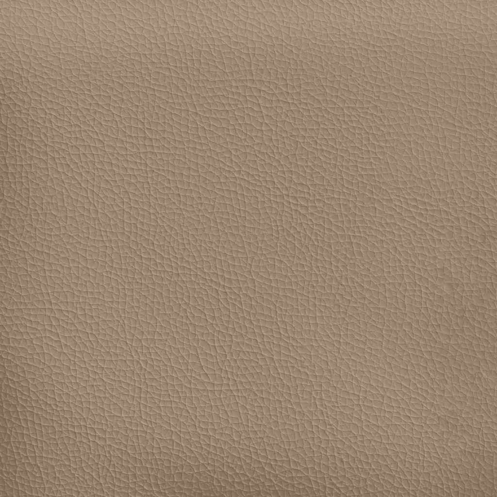 vidaXL Σκελετός Κρεβατιού Χωρίς Στρώμα Zadar Καπουτσίνο 200x200εκ. Συνθ. Δέρμα
