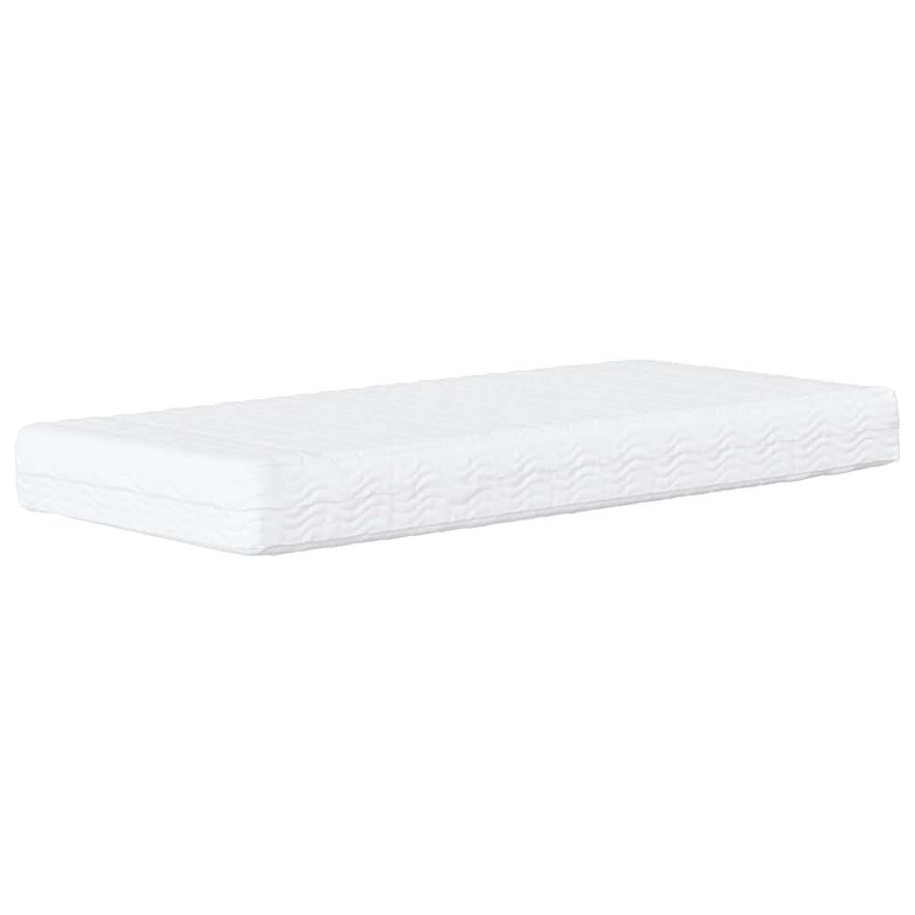 vidaXL Κρεβάτι με Στρώμα Dover Μπλε 80 x 200 εκ. Βελούδινος