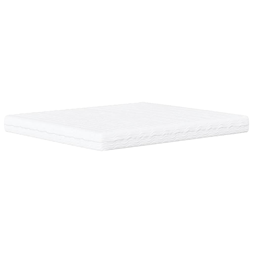 vidaXL Κρεβάτι με Στρώμα Dover Σκούρο Πράσινο 160x200εκ. Βελούδινο