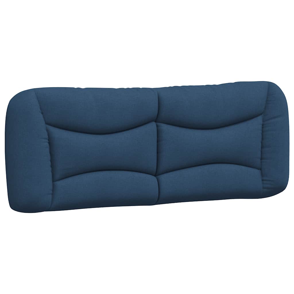 vidaXL Κρεβάτι με Στρώμα Hvar Μπλε 180x200 εκ. Υφασμάτινο