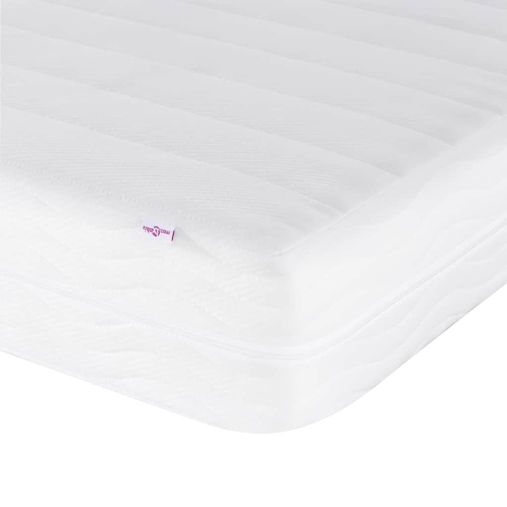 vidaXL Κρεβάτι με Στρώμα Hanko Μπλε 80 x 200 εκ. Βελούδινος