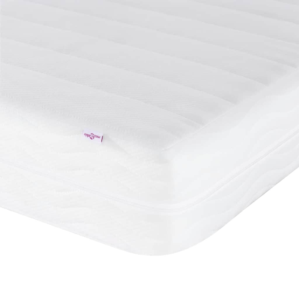 vidaXL Κρεβάτι με Στρώμα Hanko Σκούρο Πράσινο 90x190 εκ. Βελούδινο