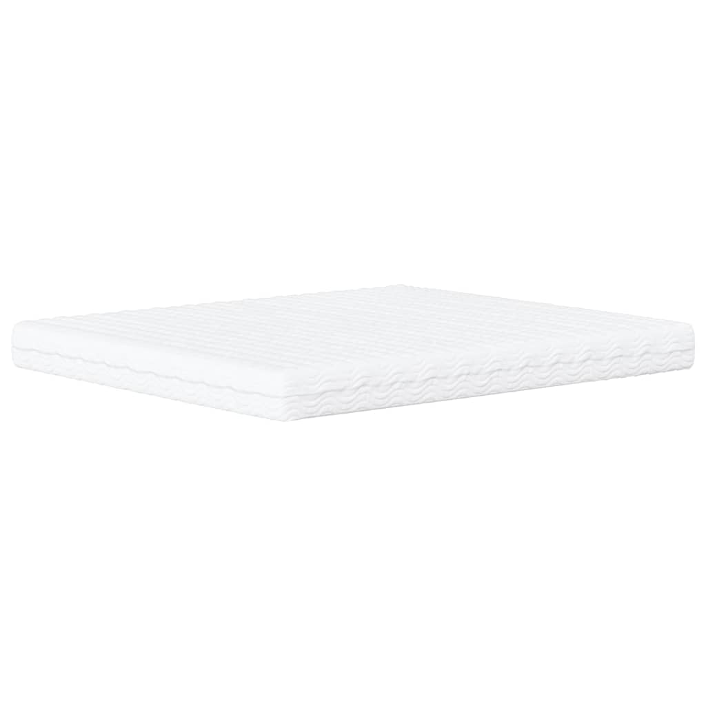 vidaXL Κρεβάτι με Στρώμα Ανοιχτό Γκρι 180x200 εκ. Βελούδινο