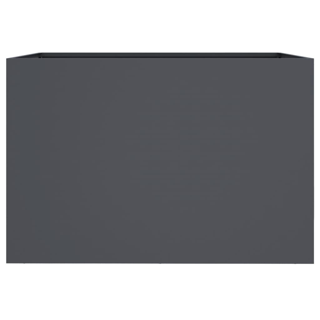 vidaXL Ζαρντινιέρα Ανθρακί 62x47x46 εκ. από Χάλυβα