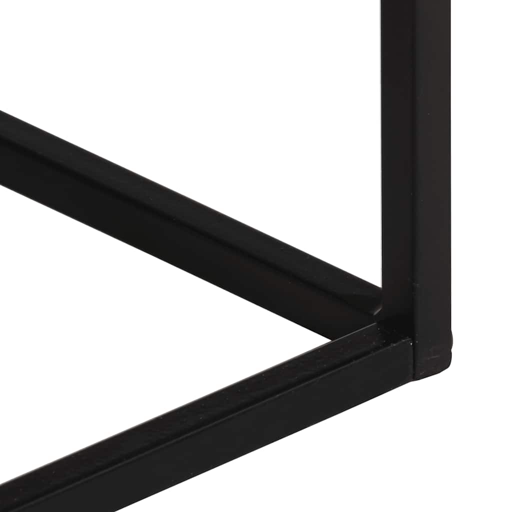 vidaXL Τραπέζι Κονσόλα 110x30x75 εκ. Μασίφ Ανακυκλωμένο Ξύλο/Σίδηρος