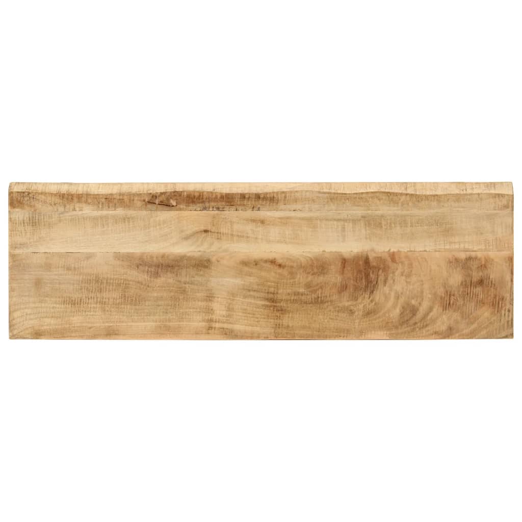 vidaXL Τραπέζι Κονσόλα με Live Edge 105x33x76 εκ. Μασίφ Ξύλο Μάνγκο