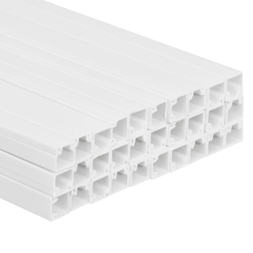 vidaXL Κανάλι Καλωδίων 30 x 15 χιλ. 30 μ. από PVC