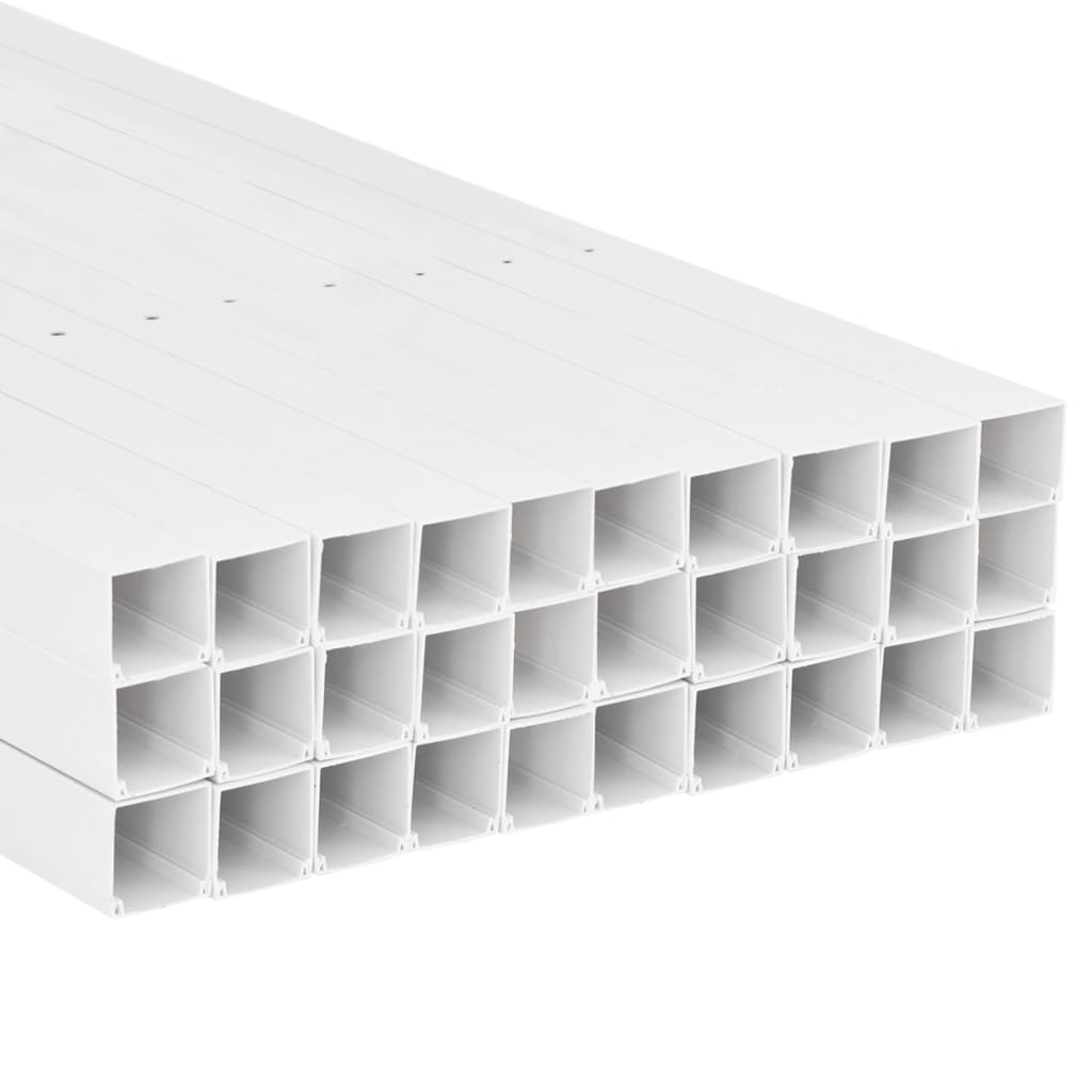 vidaXL Κανάλι Καλωδίων 50 x 25 χιλ. 30 μ. από PVC