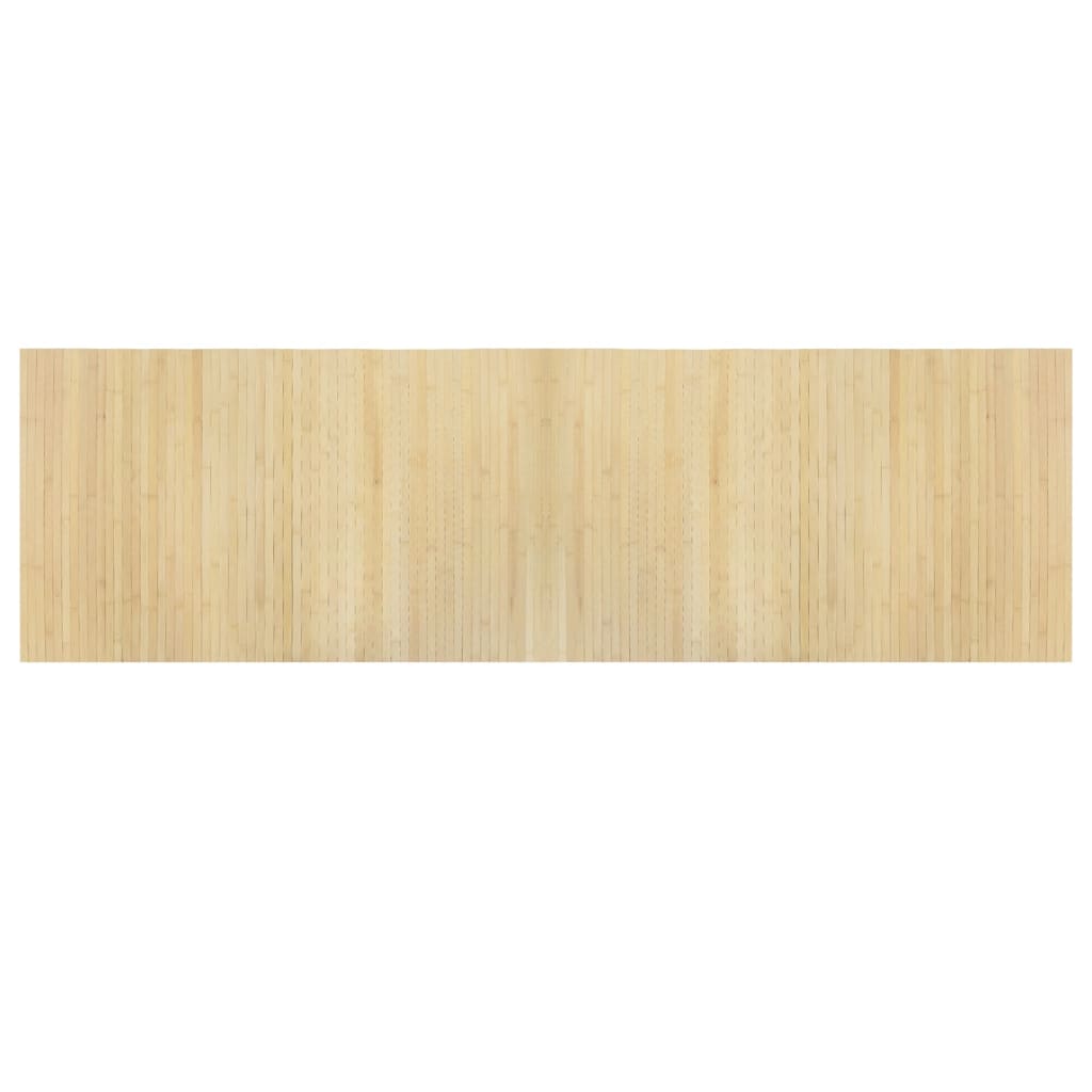 vidaXL Χαλί Ορθογώνιο Ανοιχτό Φυσικό 60 x 200 εκ. Μπαμπού