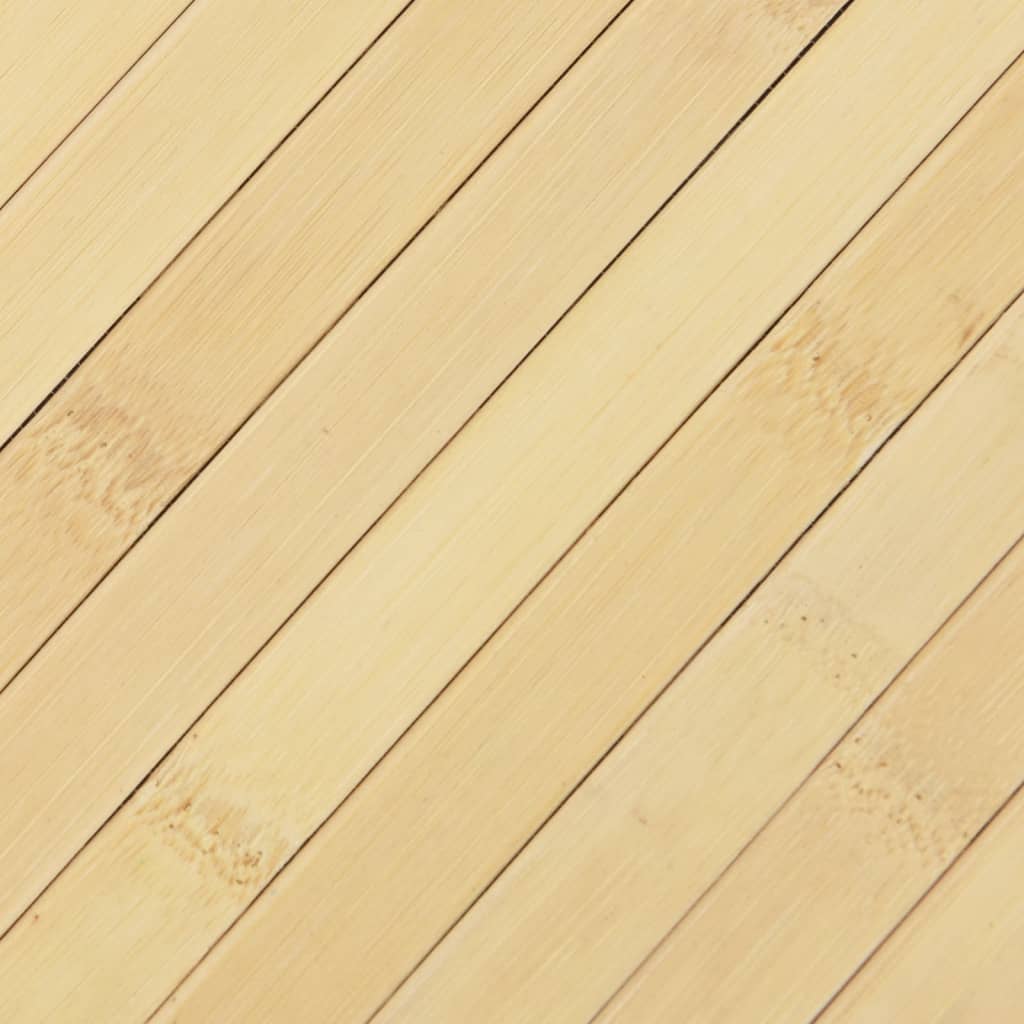 vidaXL Χαλί Ορθογώνιο Ανοιχτό Φυσικό 60 x 200 εκ. Μπαμπού