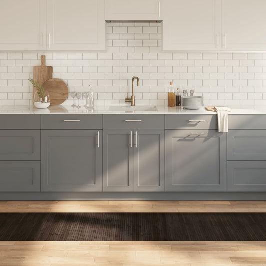 vidaXL Χαλί Ορθογώνιο Σκούρο Καφέ 60 x 300 εκ. Μπαμπού