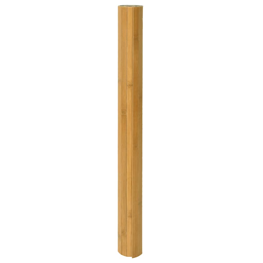 vidaXL Χαλί Ορθογώνιο Φυσικό 60 x 400 εκ. Μπαμπού