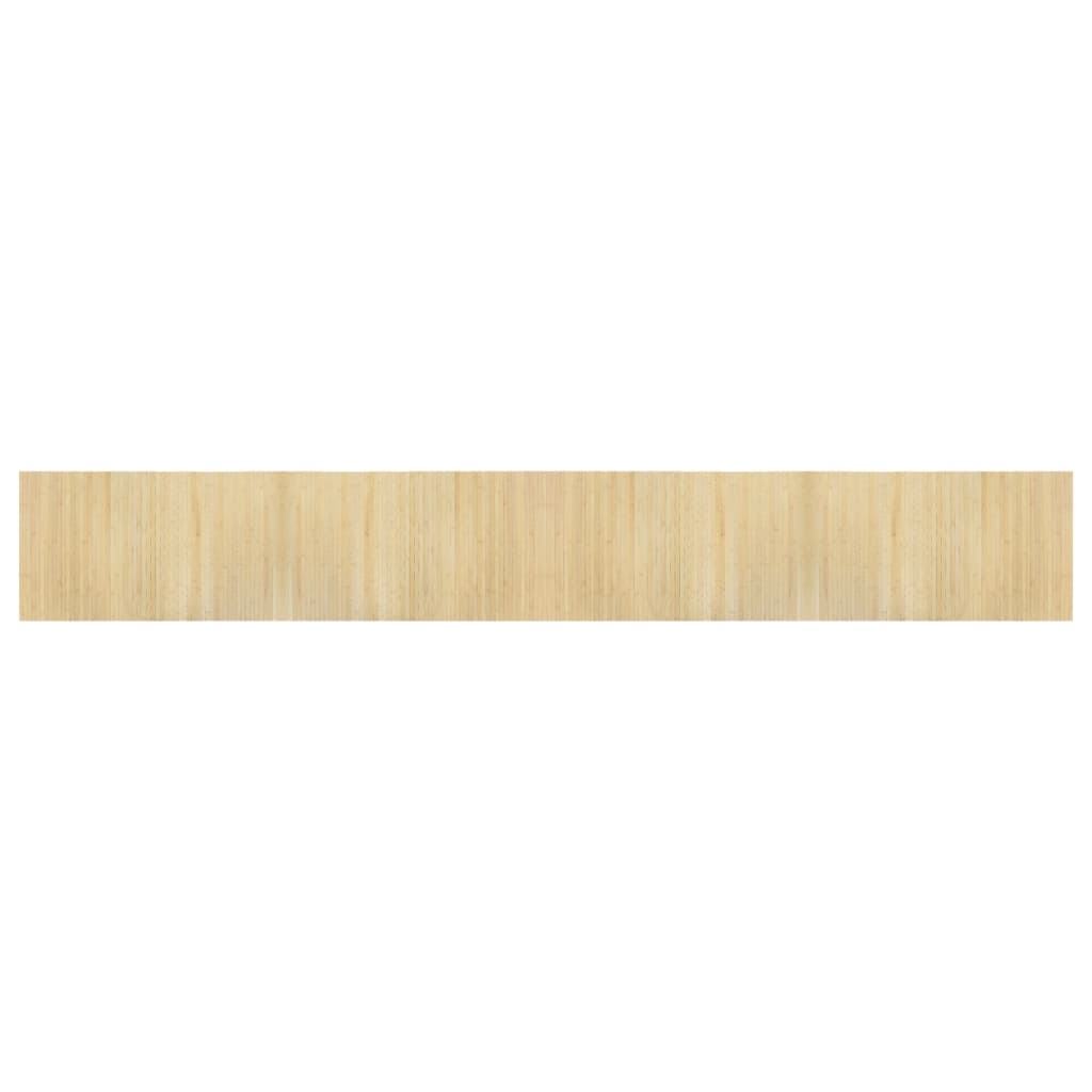 vidaXL Χαλί Ορθογώνιο Ανοιχτό Φυσικό 60 x 400 εκ. Μπαμπού