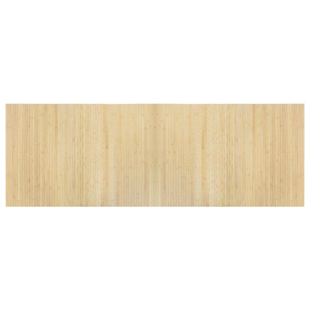 vidaXL Χαλί Ορθογώνιο Ανοιχτό Φυσικό 70 x 200 εκ. Μπαμπού