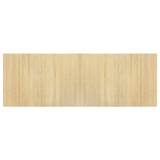 vidaXL Χαλί Ορθογώνιο Ανοιχτό Φυσικό 70 x 200 εκ. Μπαμπού