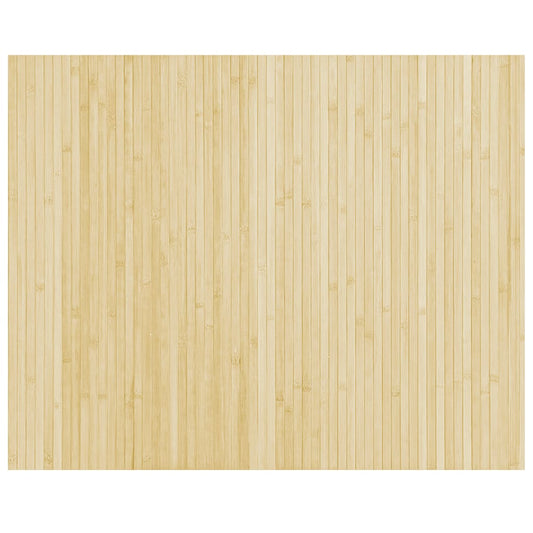 vidaXL Χαλί Ορθογώνιο Ανοιχτό Φυσικό 80 x 100 εκ. Μπαμπού