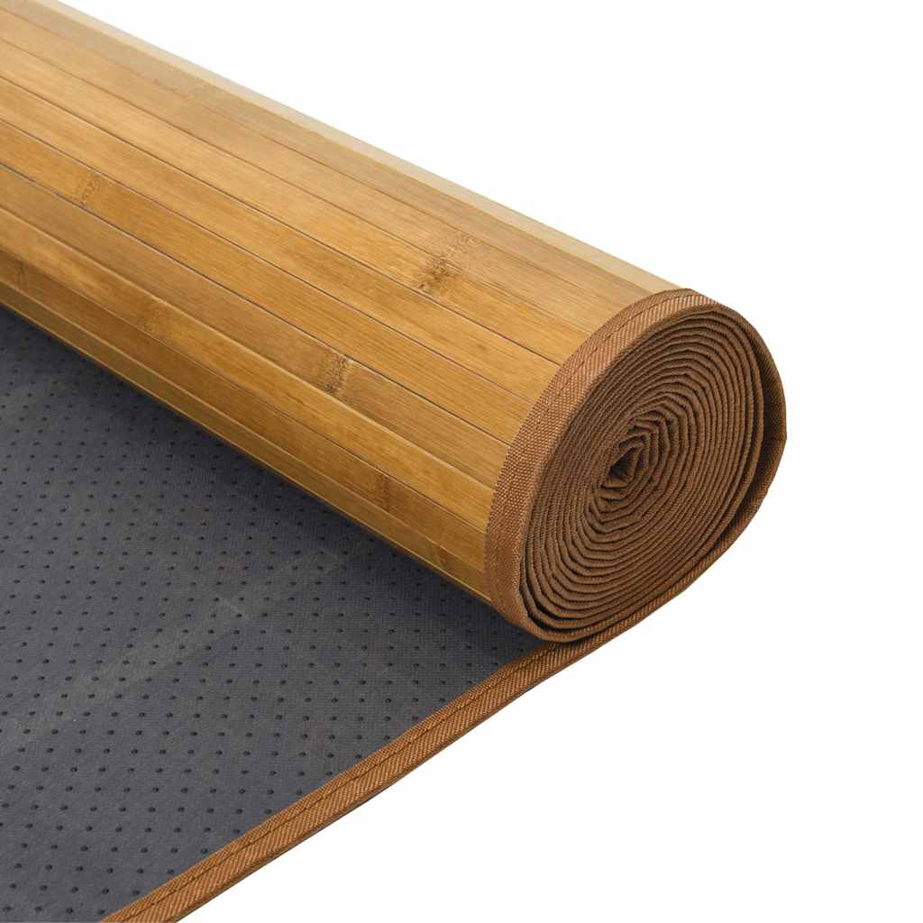 vidaXL Χαλί Ορθογώνιο Φυσικό 60 x 300 εκ. Μπαμπού